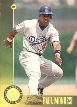 1996 Leaf - Press Proofs Gold #49 Raul Mondesi Front