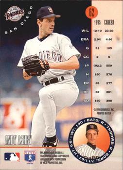 1996 Leaf - Press Proofs Gold #62 Andy Ashby Back