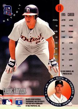 1996 Leaf - Press Proofs Gold #68 Travis Fryman Back