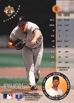 1996 Leaf - Press Proofs Gold #96 Denny Neagle Back