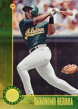1996 Leaf - Press Proofs Gold #158 Geronimo Berroa Front