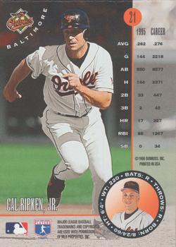 1996 Leaf - Press Proofs Silver #21 Cal Ripken, Jr. Back