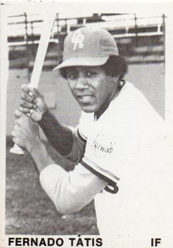 1974 TCMA Cedar Rapids Astros #17 Fernando Tatis Front