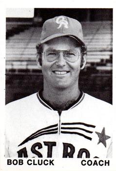 1974 TCMA Cedar Rapids Astros #22 Bob Cluck Front