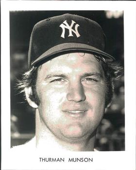 1974 New York Yankees 4x5 Photos #NNO Thurman Munson Front