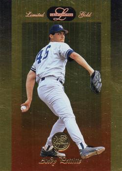 1996 Leaf Limited - Gold #81 Andy Pettitte Front