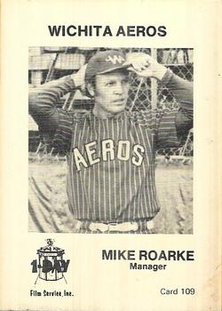 1974 Caruso/One Day Film Wichita Aeros #109 Mike Roarke Front