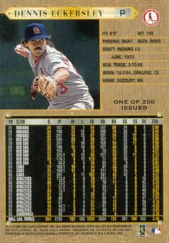 1997 Topps Gallery - Players Private Issue #PPI-43 Dennis Eckersley Back