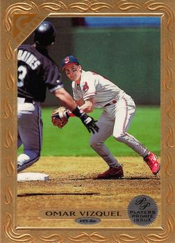 1997 Topps Gallery - Players Private Issue #PPI-80 Omar Vizquel Front