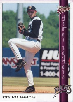 1999 Multi-Ad Wisconsin Timber Rattlers #8 Aaron Looper Front