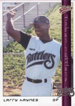 1999 Multi-Ad Wisconsin Timber Rattlers #17 Larry Haynes Front