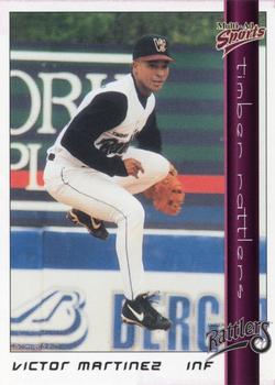 1999 Multi-Ad Wisconsin Timber Rattlers #20 Victor Martinez Front