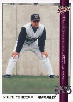 1999 Multi-Ad Wisconsin Timber Rattlers #31 Steve Roadcap Front