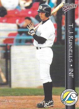 1999 Multi-Ad West Michigan Whitecaps #NNO T.J. Runnells Front