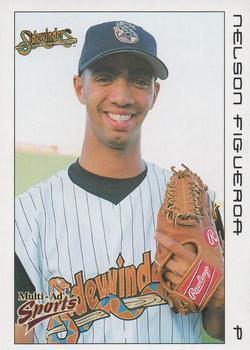 1999 Multi-Ad Tucson Sidewinders #6 Nelson Figueroa Front