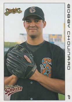 1999 Multi-Ad Tucson Sidewinders #10 Bobby Chouinard Front