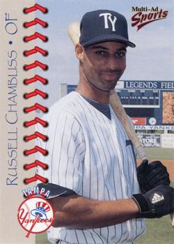 1999 Multi-Ad Tampa Yankees #5 Russell Chambliss Front