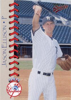 1999 Multi-Ad Tampa Yankees #9 Jason Ellison Front