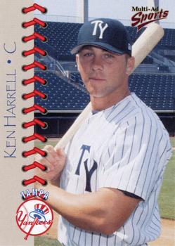 1999 Multi-Ad Tampa Yankees #11 Ken Harrell Front