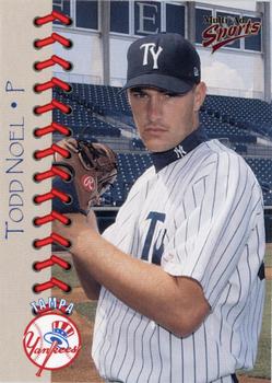 1999 Multi-Ad Tampa Yankees #19 Todd Noel Front