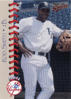 1999 Multi-Ad Tampa Yankees #23 Rod Smith Front