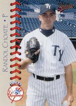1999 Multi-Ad Tampa Yankees Update #6 Randol Choate Front