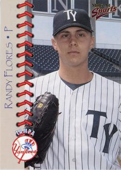 1999 Multi-Ad Tampa Yankees Update #10 Randy Flores Front