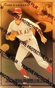 1996 Leaf Preferred - Steel Gold #16 Will Clark Front