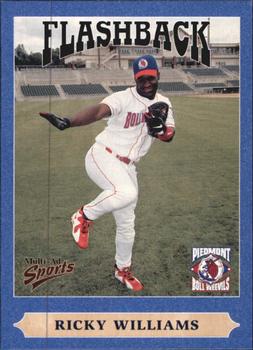 1999 Multi-Ad South Atlantic League Top Prospects #30 Ricky Williams Front