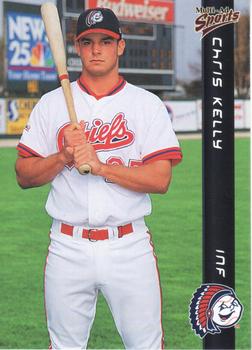 1999 Multi-Ad Peoria Chiefs #14 Chris M. Kelly Front
