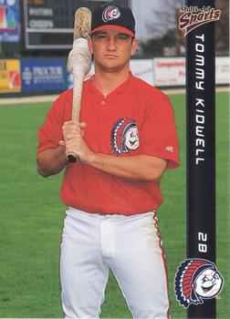 1999 Multi-Ad Peoria Chiefs #15 Tommy Kidwell Front
