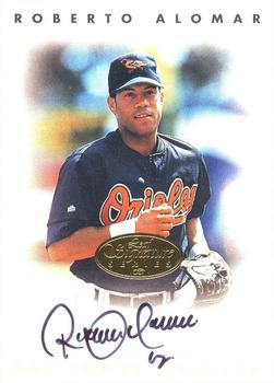 1996 Leaf Signature Series - Autographs Gold #NNO Roberto Alomar Front