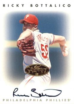 1996 Leaf Signature Series - Autographs Gold #NNO Ricky Bottalico Front