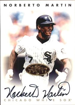 1996 Leaf Signature Series - Autographs Gold #NNO Norberto Martin Front
