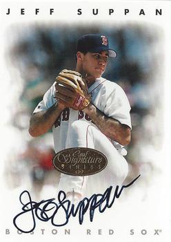1996 Leaf Signature Series - Autographs Gold #NNO Jeff Suppan Front