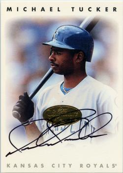 1996 Leaf Signature Series - Autographs Gold #NNO Michael Tucker Front