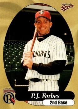 1999 Multi-Ad Oklahoma RedHawks #9 P.J. Forbes Front