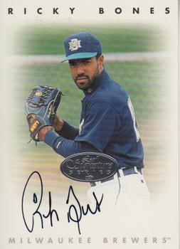 1996 Leaf Signature Series - Autographs Silver #NNO Ricky Bones Front