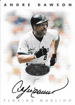 1996 Leaf Signature Series - Autographs Silver #NNO Andre Dawson Front