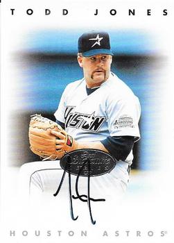 1996 Leaf Signature Series - Autographs Silver #NNO Todd Jones Front