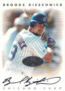 1996 Leaf Signature Series - Autographs Silver #NNO Brooks Kieschnick Front