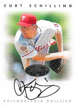 1996 Leaf Signature Series - Autographs Silver #NNO Curt Schilling Front