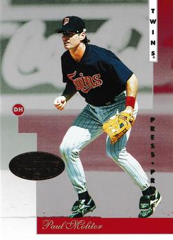 1996 Leaf Signature Series - Press Proofs Gold #57 Paul Molitor Front