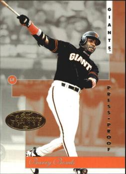 1996 Leaf Signature Series - Press Proofs Gold #89 Barry Bonds Front