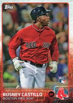 2015 Topps Boston Red Sox #BRS-8 Rusney Castillo Front