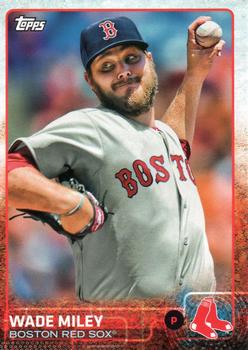 2015 Topps Boston Red Sox #BRS-10 Wade Miley Front