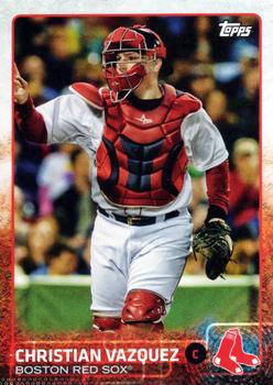 2015 Topps Boston Red Sox #BRS-3 Christian Vazquez Front