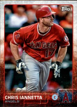 2015 Topps Los Angeles Angels #A-4 Chris Iannetta Front