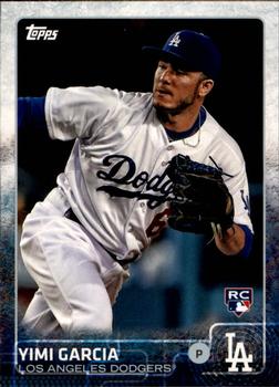 2015 Topps Los Angeles Dodgers #LAD3 Yimi Garcia Front