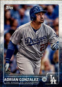 2015 Topps Los Angeles Dodgers #LAD4 Adrian Gonzalez Front